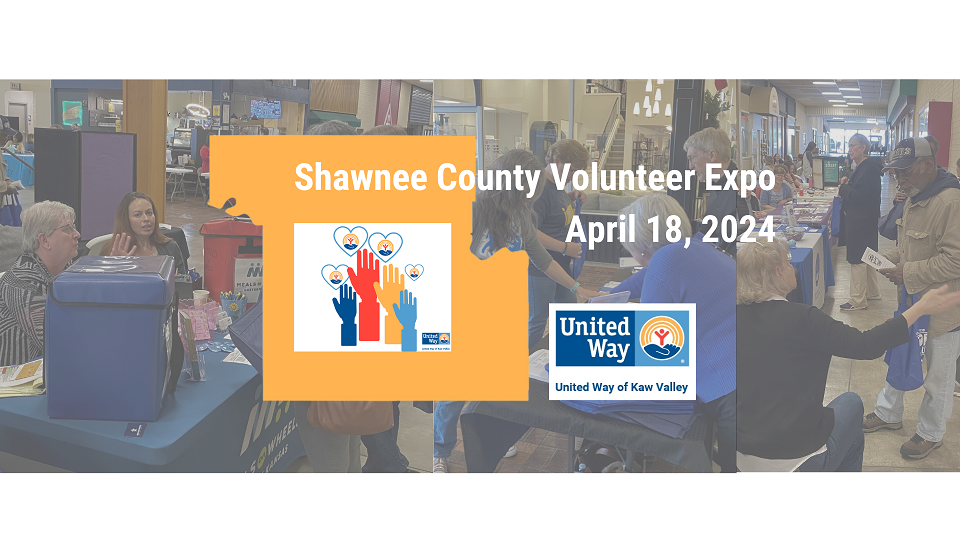 Shawnee County Volunteer Expo banner